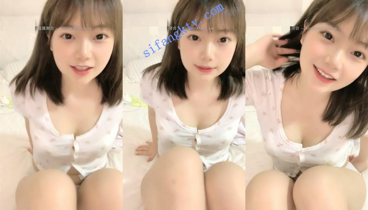 大秀校花JK少女 幼齿 童颜美乳 全裸假几把+大黑牛自慰 图 01