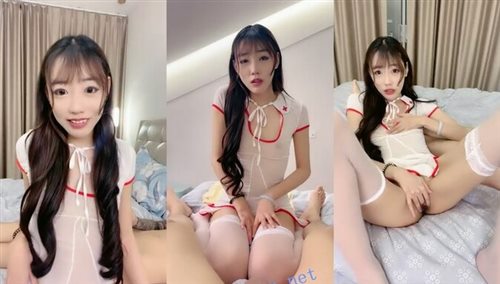 64173-顶级校花女神【无花果】道具调教~掐脖子狂操~干血崩了！