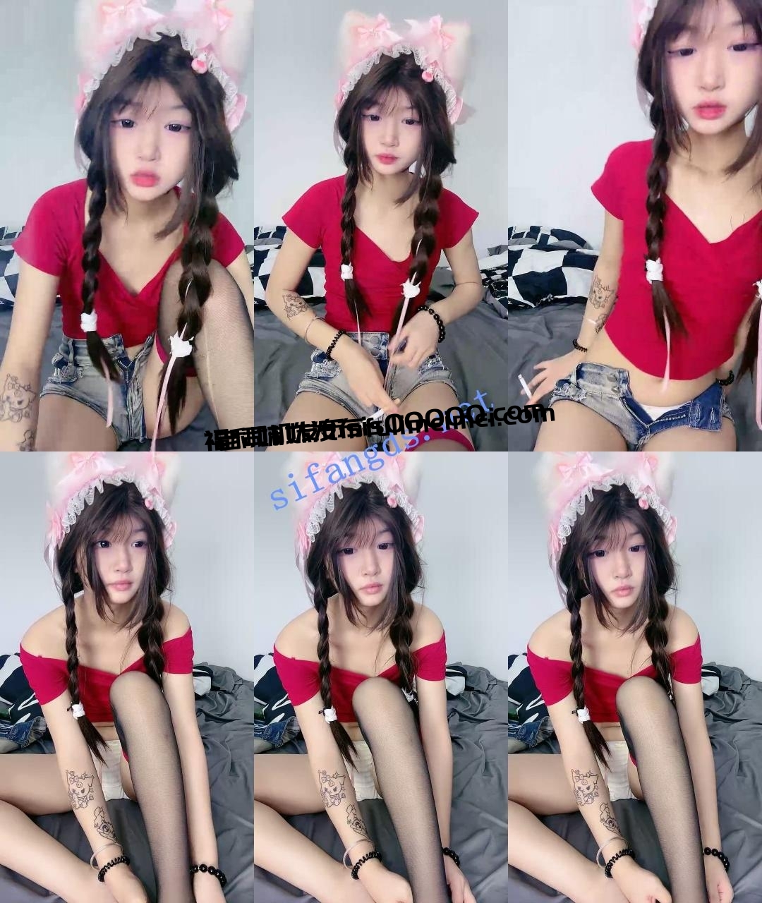 颜值不错的美女 18岁纯情妹妹 无毛白虎 粉嫩骚穴特写 图 01
