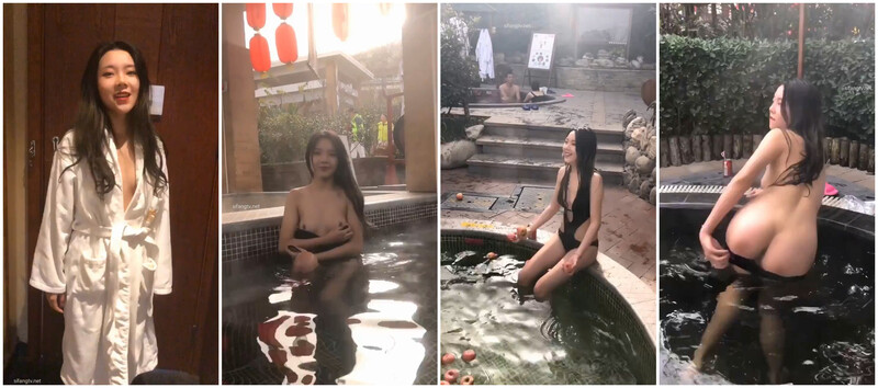 戶外勾引 ，溫泉露出  裸體問路，車内自慰，妹子長得也好看，這簡直是露出天花闆 ！！
