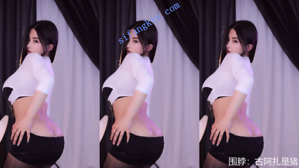 【虎牙古阿扎】4K画质-风骚大奶甩不停,黑丝诱惑-第二期【4V】【3.01G】