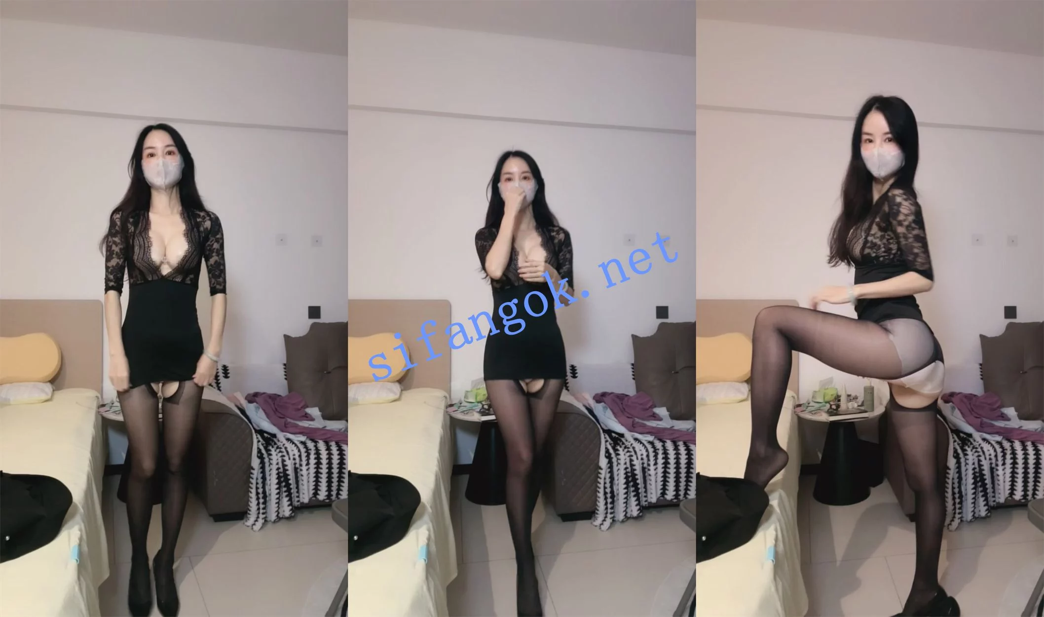 绝美御姐~ 炸炸柚柚 模特身材一字马~相当哇塞!蜜臀蛇腰 图 01