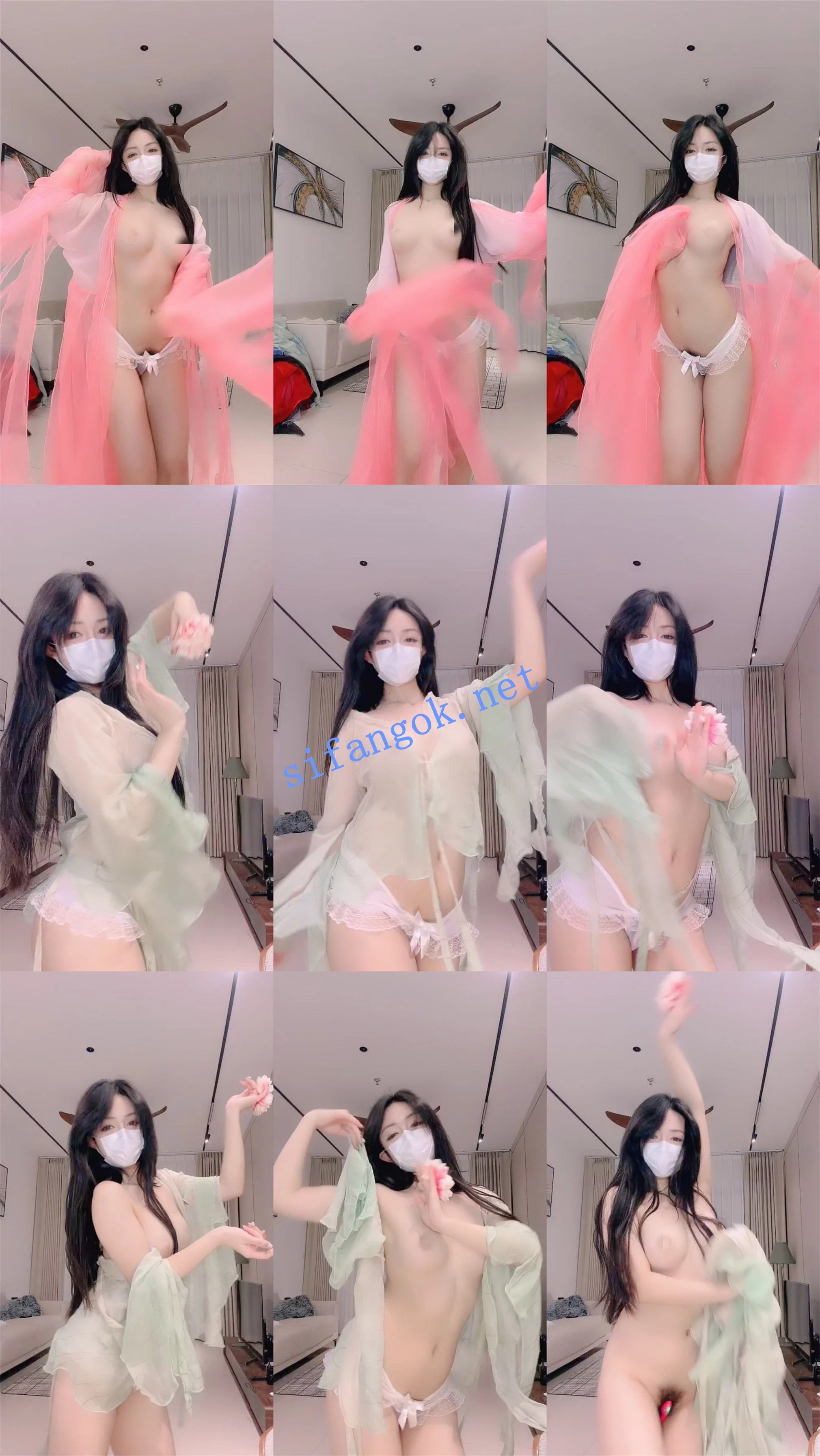 顶美女神回归!古装脱衣舞!流口水~ 鹅美美 道具自慰~爽 图 05