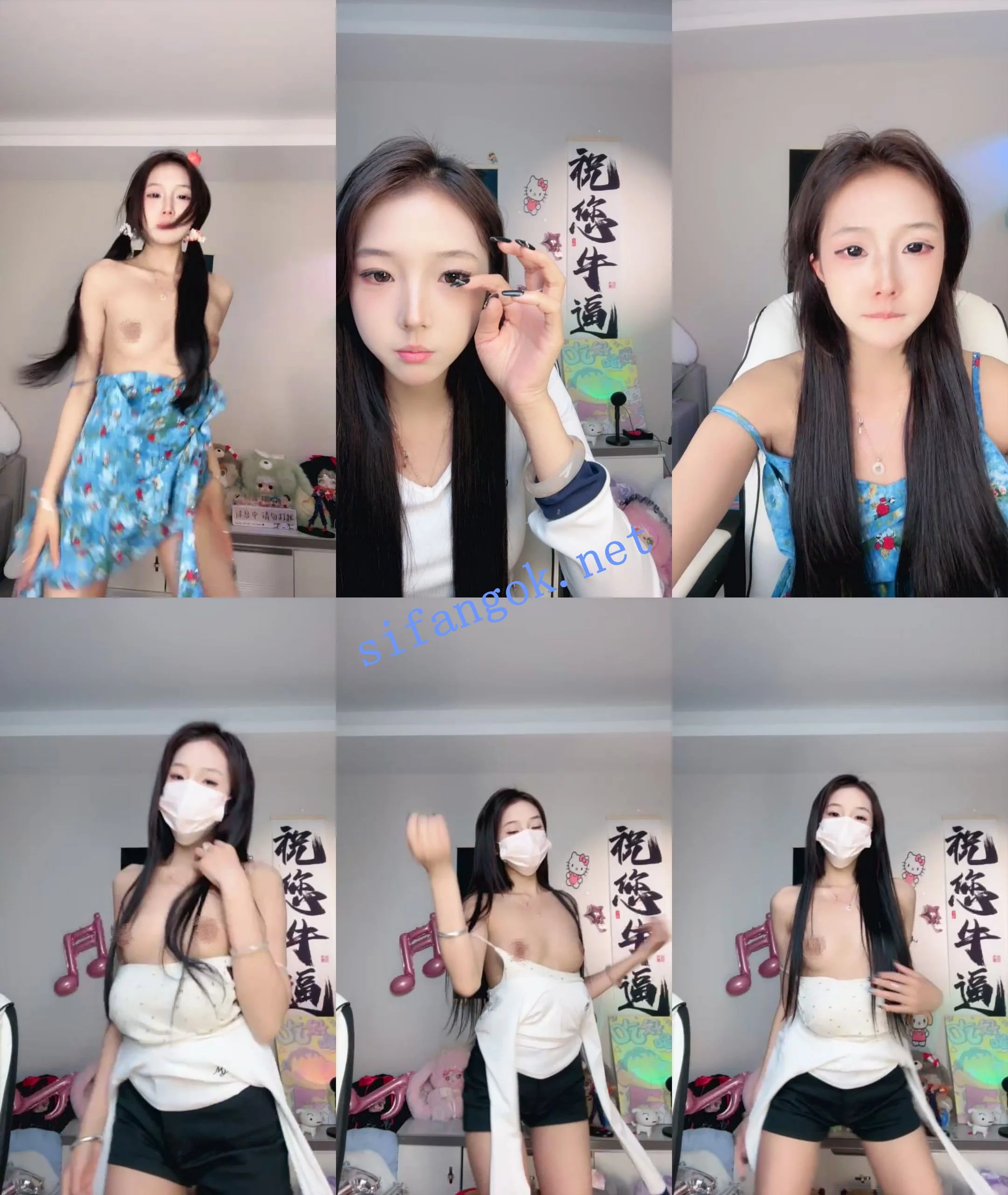 ██刷礼物热舞! 邪恶的小羊 露奶热舞,让人看的超爽 图 04