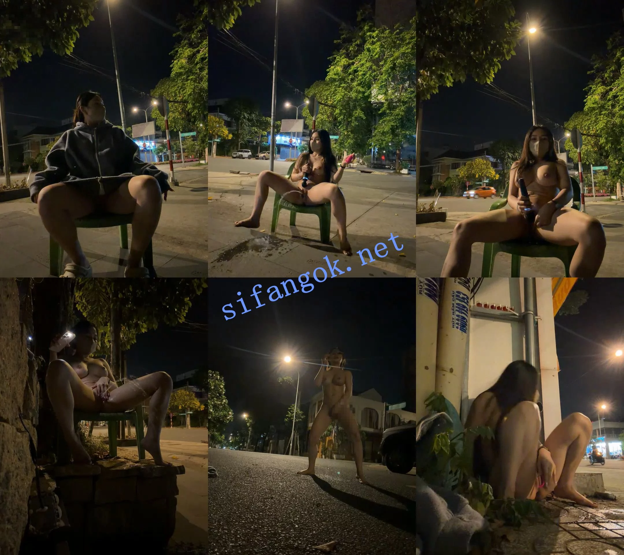♆ Linh_2004 咖啡厅全裸自慰~车水马龙公园~喷水! 图 07