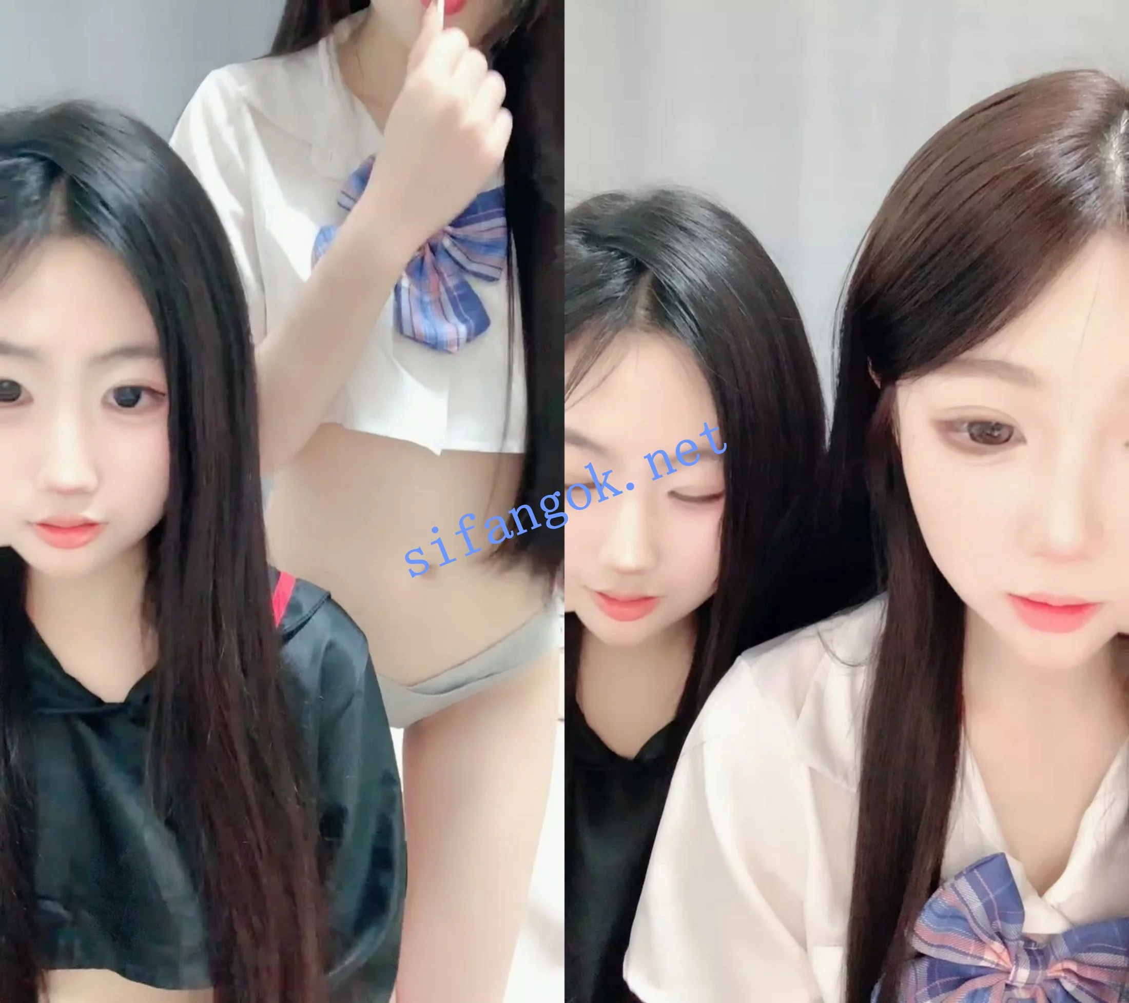 ██两个极品仙女! 喵喵 高端网红脸大极品,咪咪很嫩3 图 01