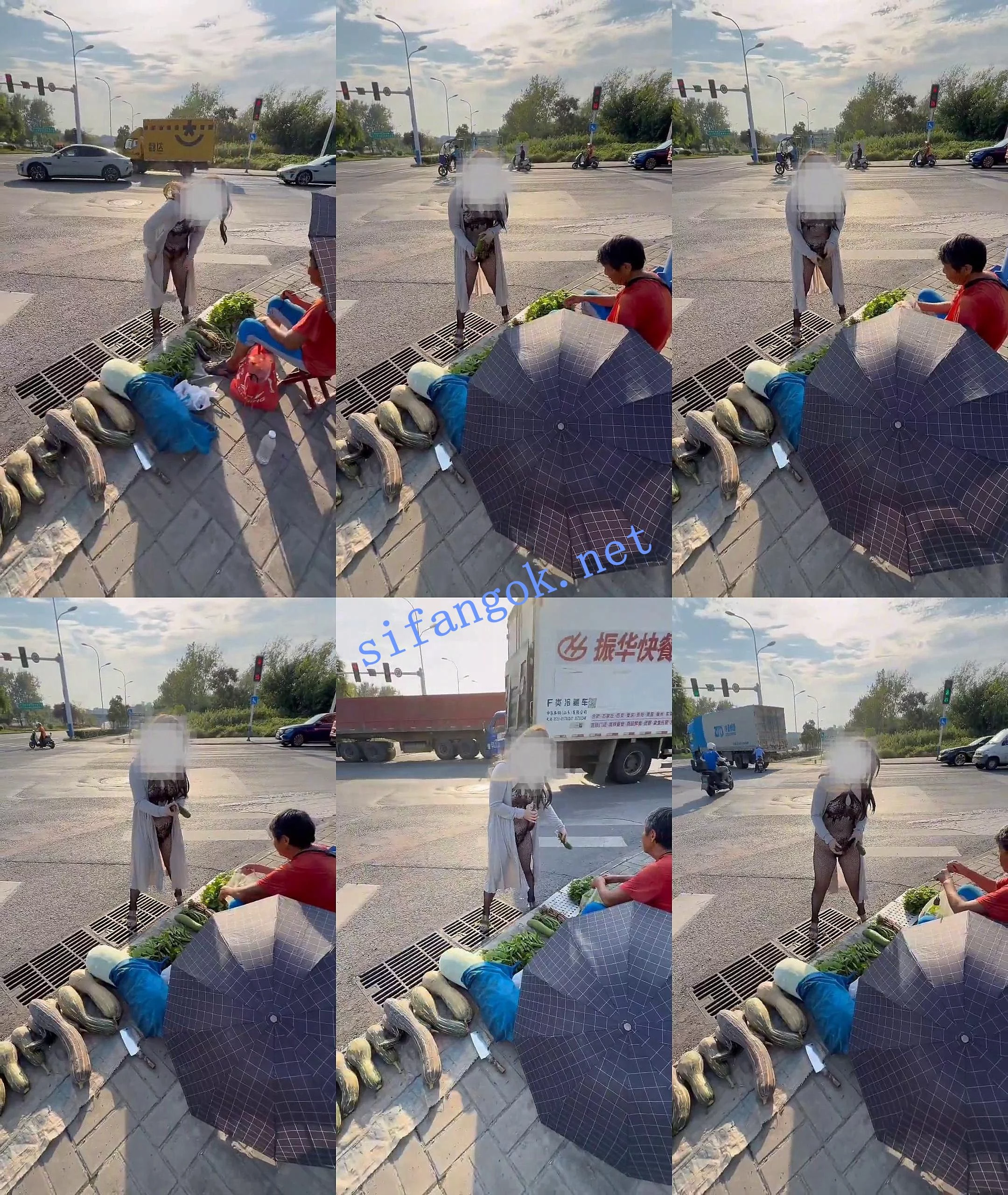 ❤️ 阿罗拉 户外露出博主 不惧走光调戏路人疯狂露出 图 08