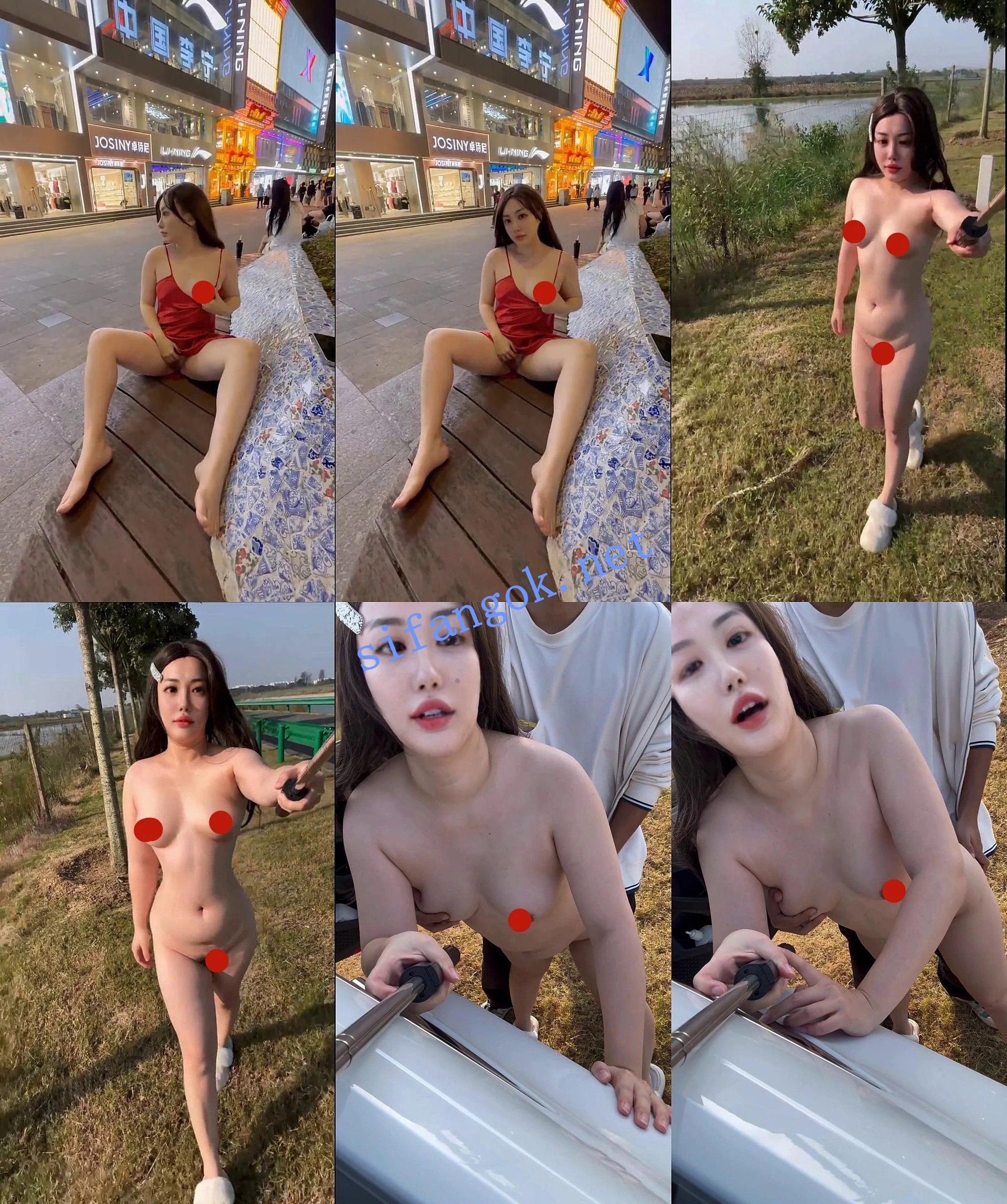 ❤️ 阿罗拉 户外露出博主 不惧走光调戏路人疯狂露出 图 05