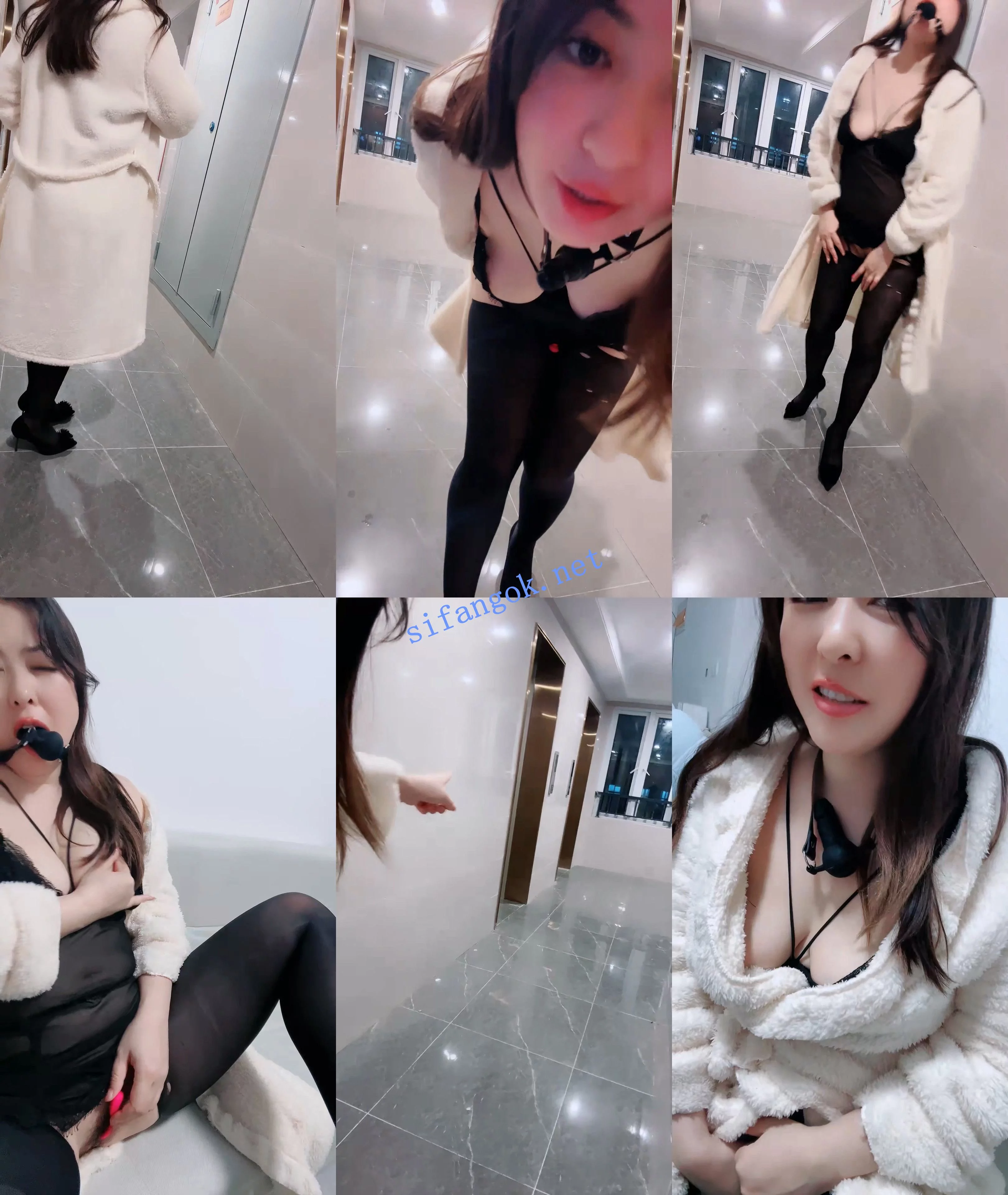 ♆ 糖豆好舔 圆润御姐~! 天天沟搭外卖员~门口梯道就开操 图 01