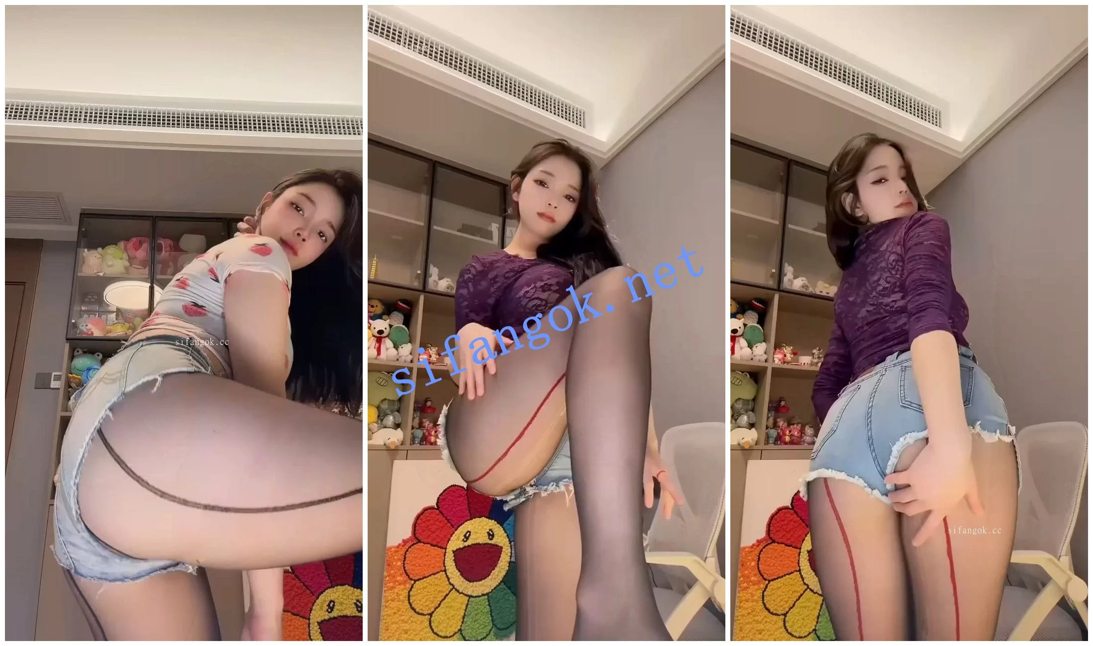 快手福利 抖臀骚舞妹子 靖燕很哇塞 图 01