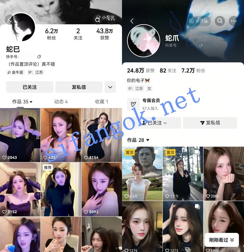 抖音快手鄙视脸超高人气主播-蛇巳高价定制母狗发骚福利【10P29V】【606M】