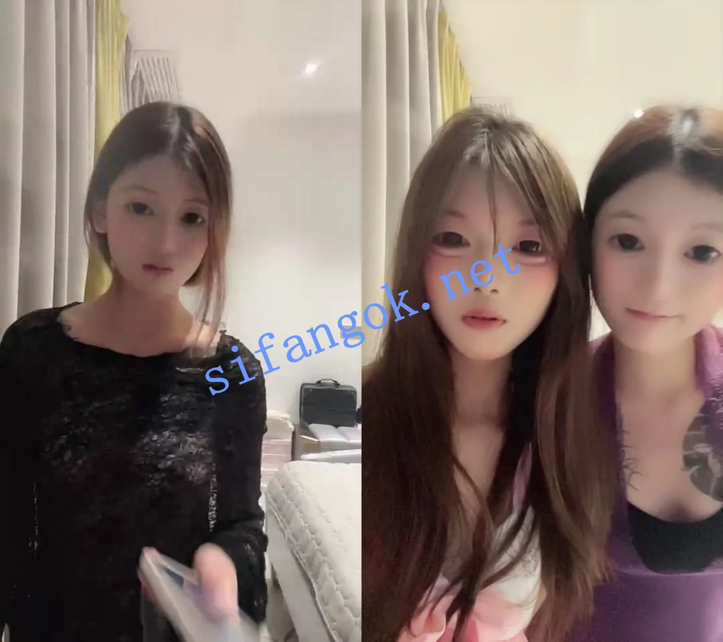 主播！！【【思思】】人气第一，3个小仙女下海收费房操逼2